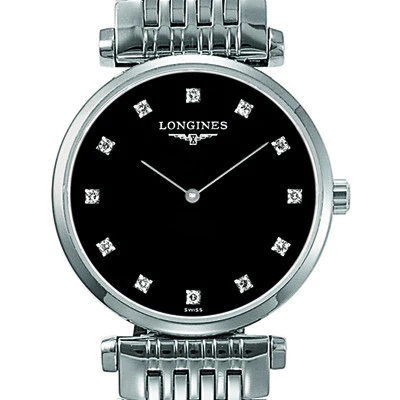 La Grande Classique 24MM Quartz Black Dial Stainless Steel Watch L42094586