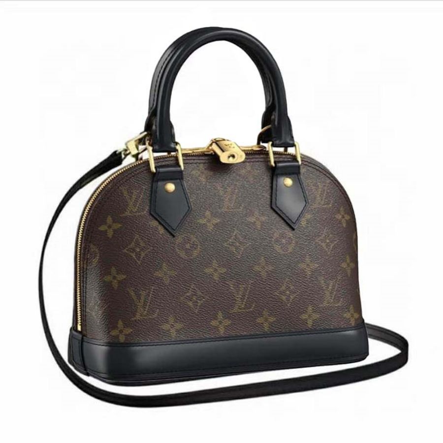 Louis Vuitton LV Alma BB PM Shoulder Bag Monogram Damier Ebene M53152 (Replica)