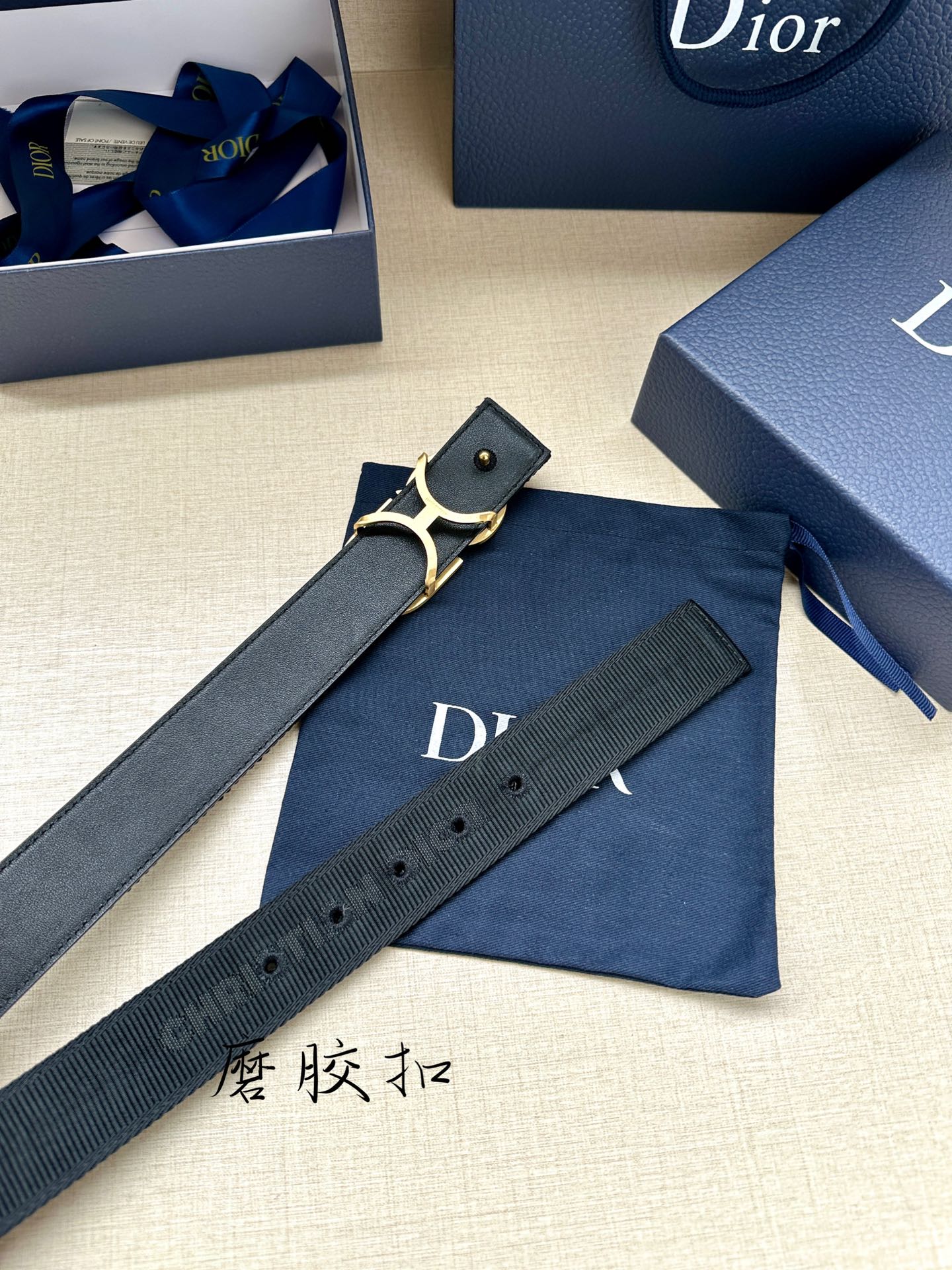 Dior Leather Belts 1:1 Mirror Version