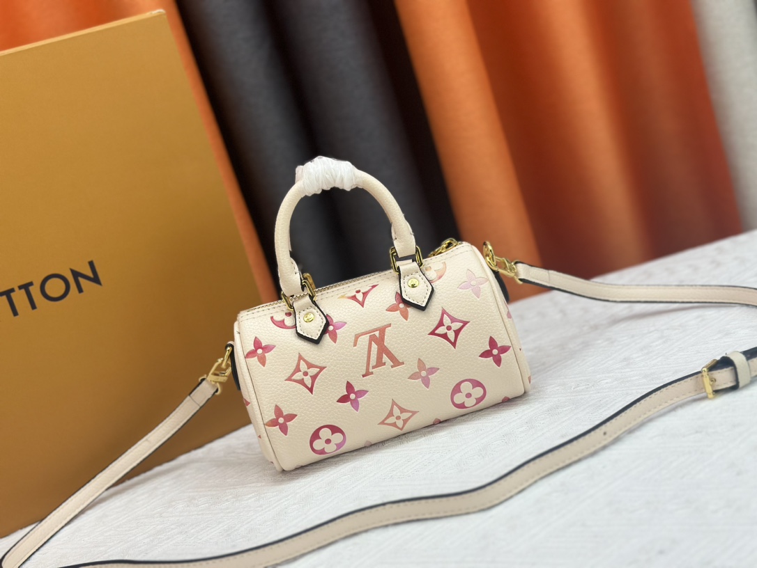 Louis Vuitton Nano Speedy Shoulder Bag Handbag