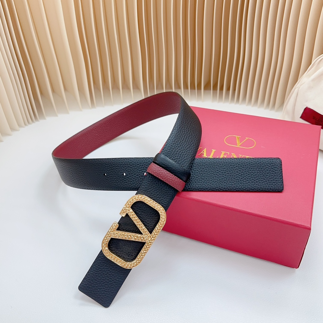 Valentino Leather Belts 1:1 Mirror Version