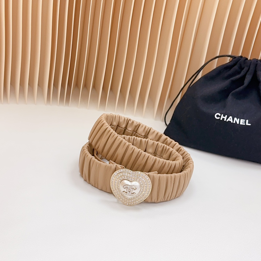 Chanel Leather Belts 1:1 Mirror Version