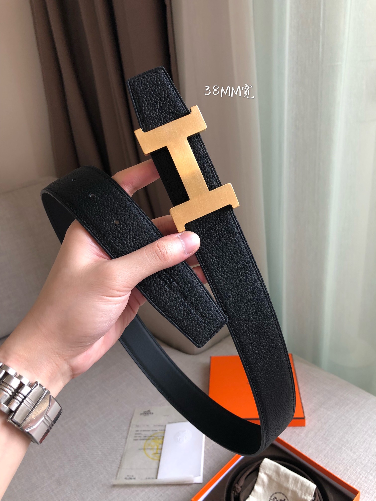 Hermes Leather Belts 1:1 Mirror Version