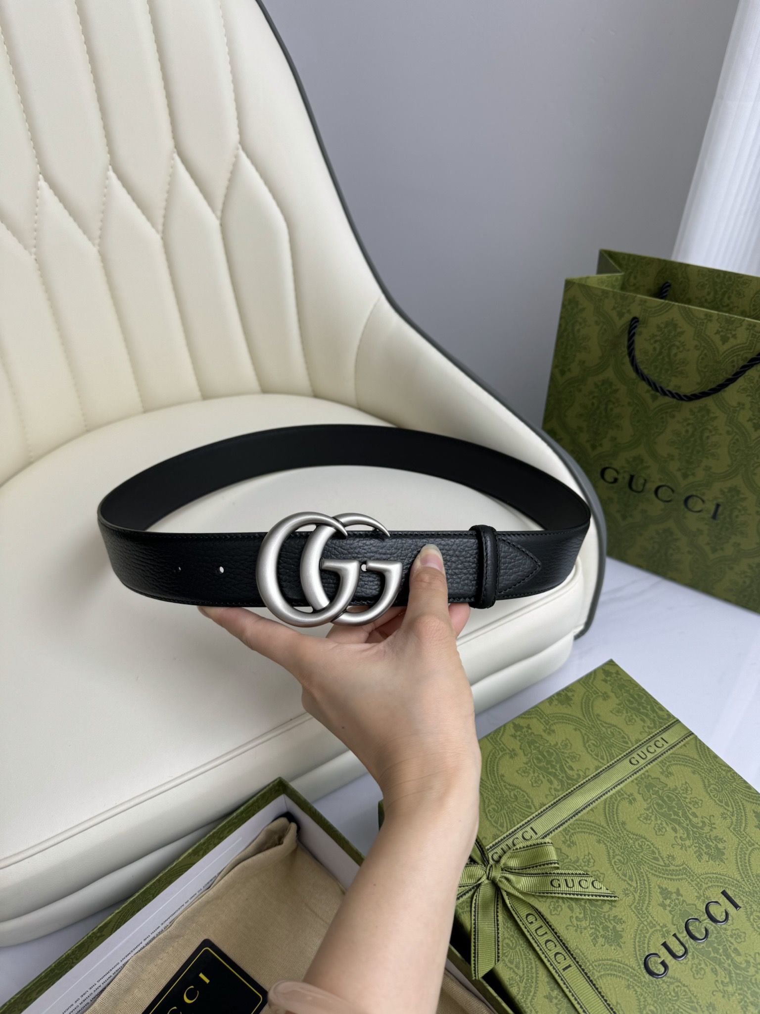 Gucci Leather Belts 1:1 Mirror Version