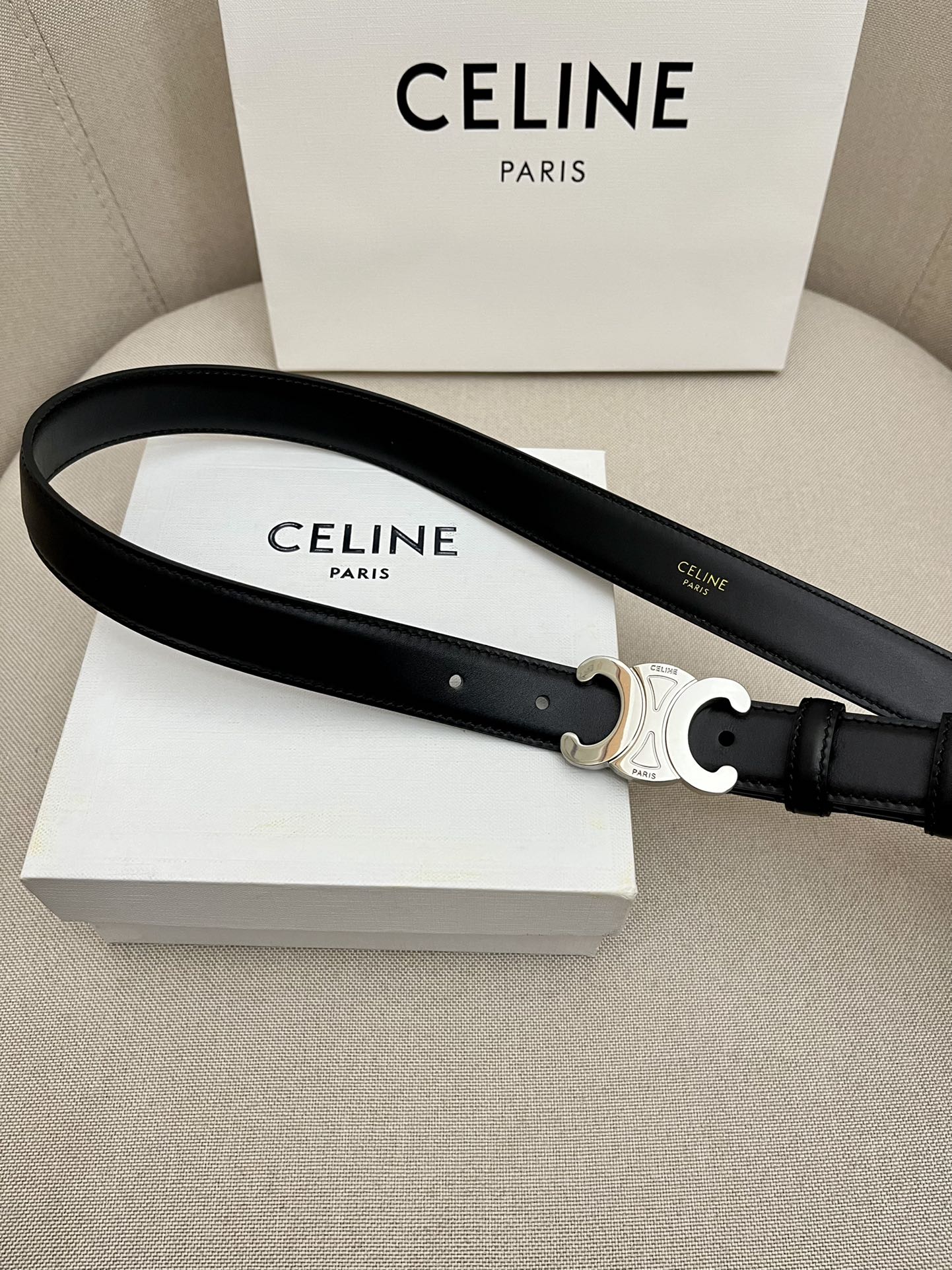 Celine Leather Belts 1:1 Mirror Version