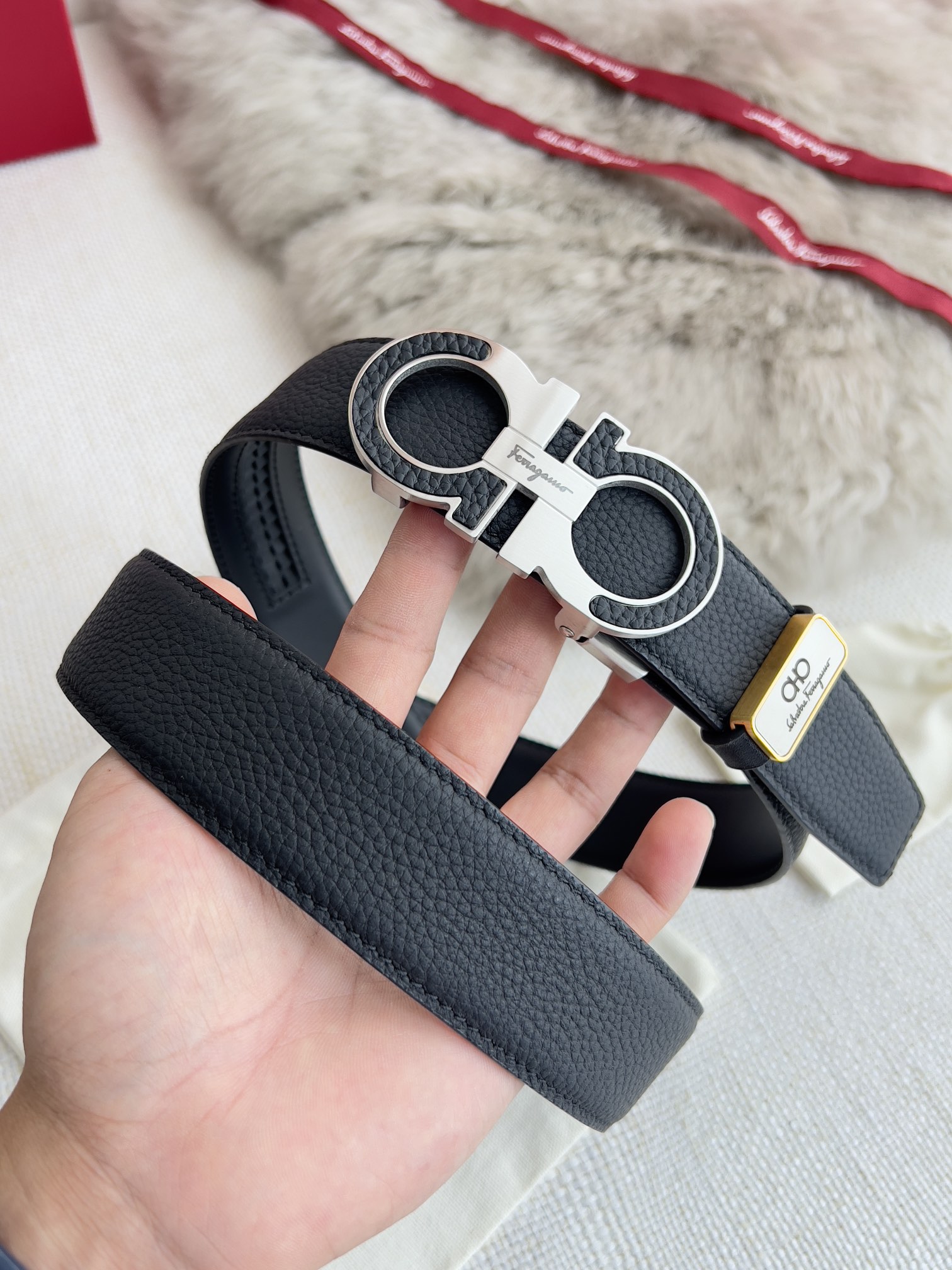 Ferrgamo Leather Belts 1:1 Mirror Version