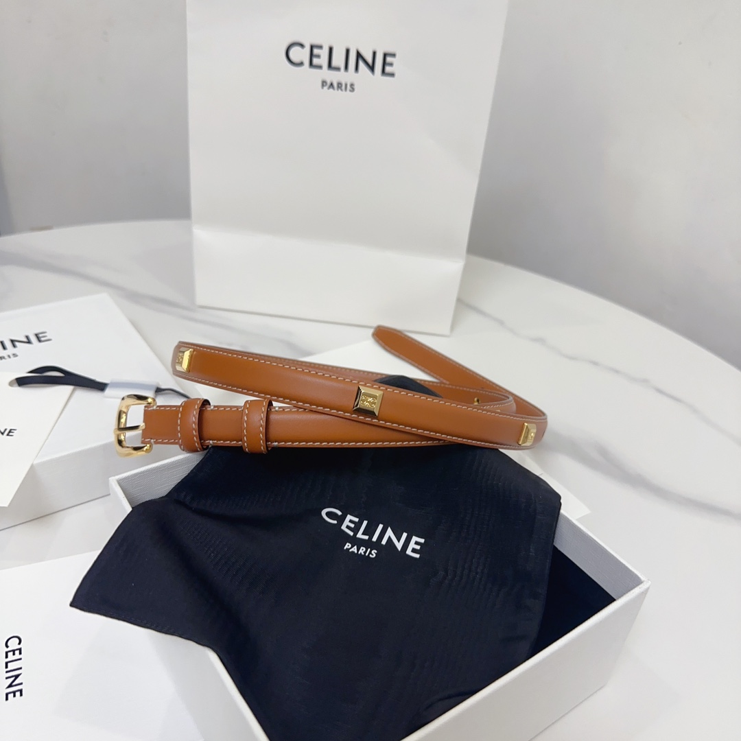 Celine Leather Belts 1:1 Mirror Version