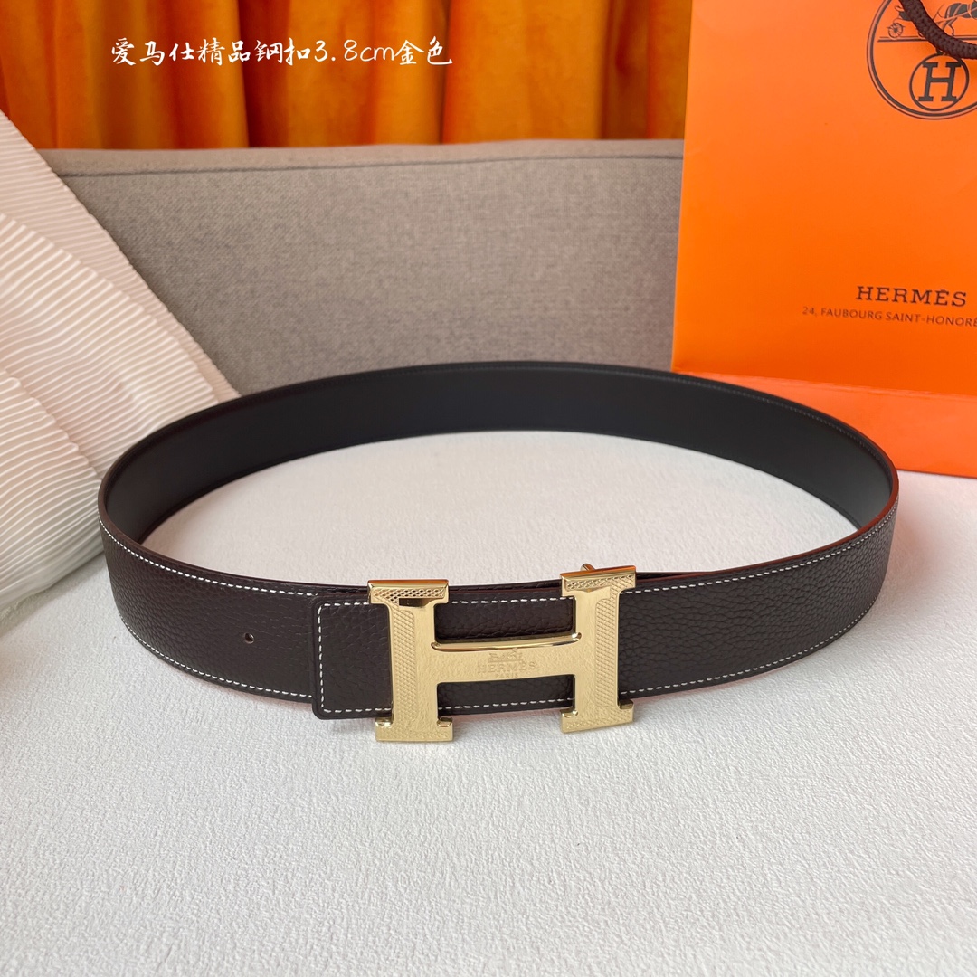 Hermes Leather Belts 1:1 Mirror Version