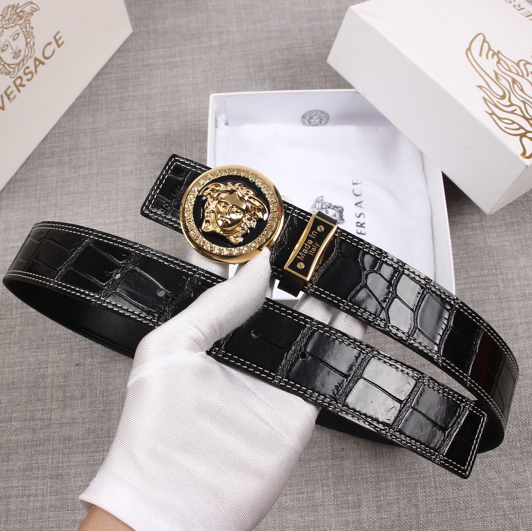 Versace Leather Belts 1:1 Mirror Version