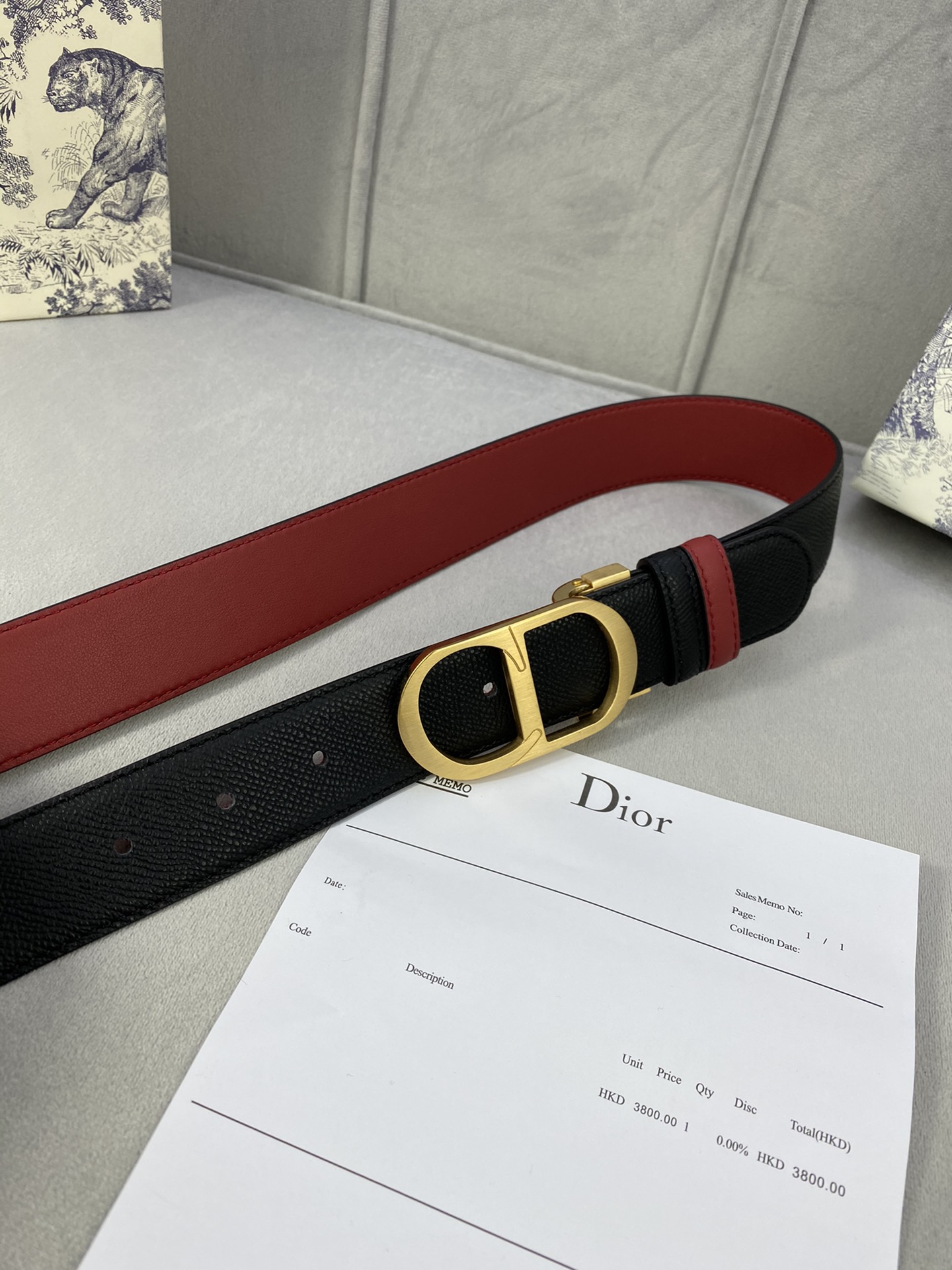 Dior Leather Belts 1:1 Mirror Version