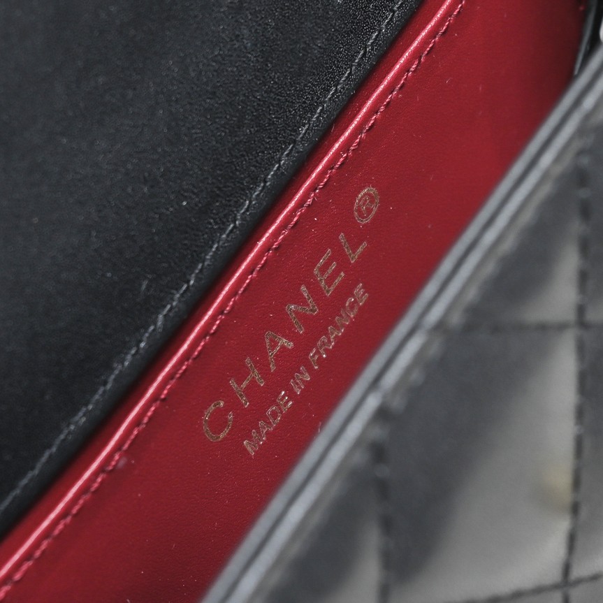 Chanel WOC Double Gold Ball Chain Mini Shoulder Bag Handbag