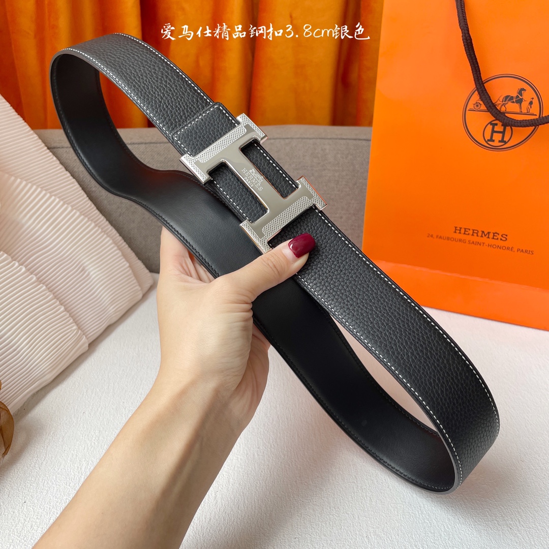 Hermes Leather Belts 1:1 Mirror Version