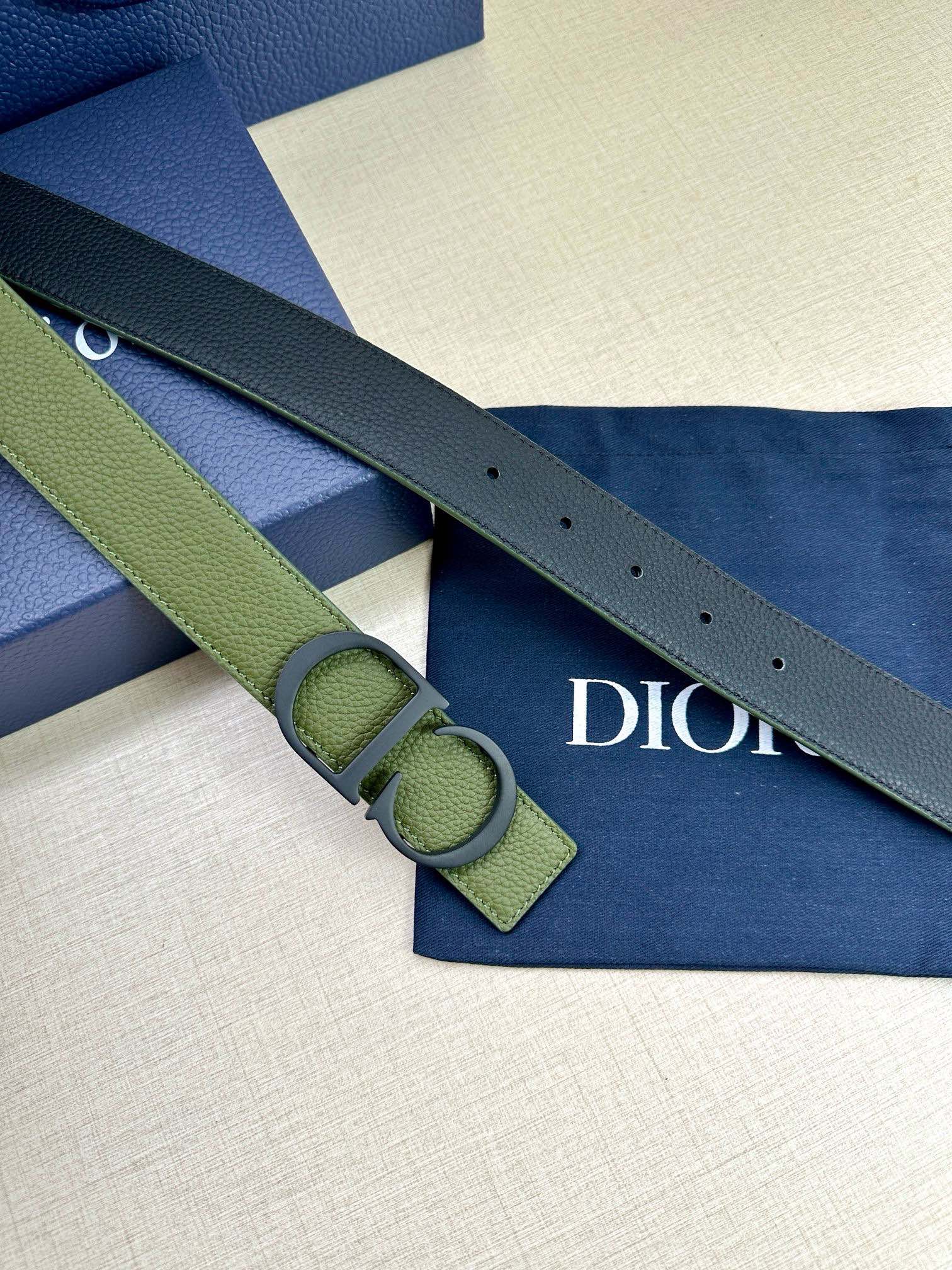 Dior Leather Belts 1:1 Mirror Version