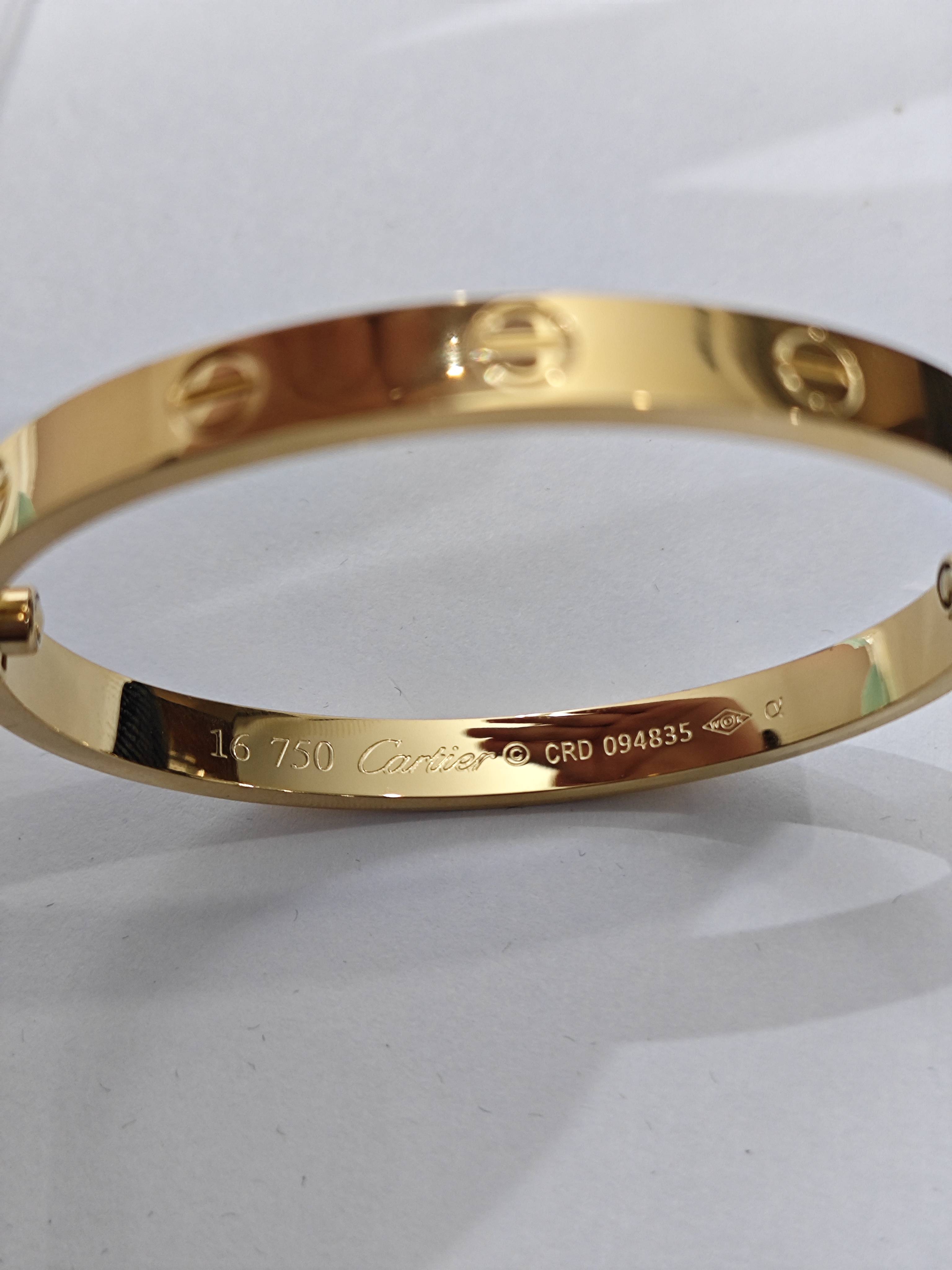 Cartier LOVE BRACELET Dupe