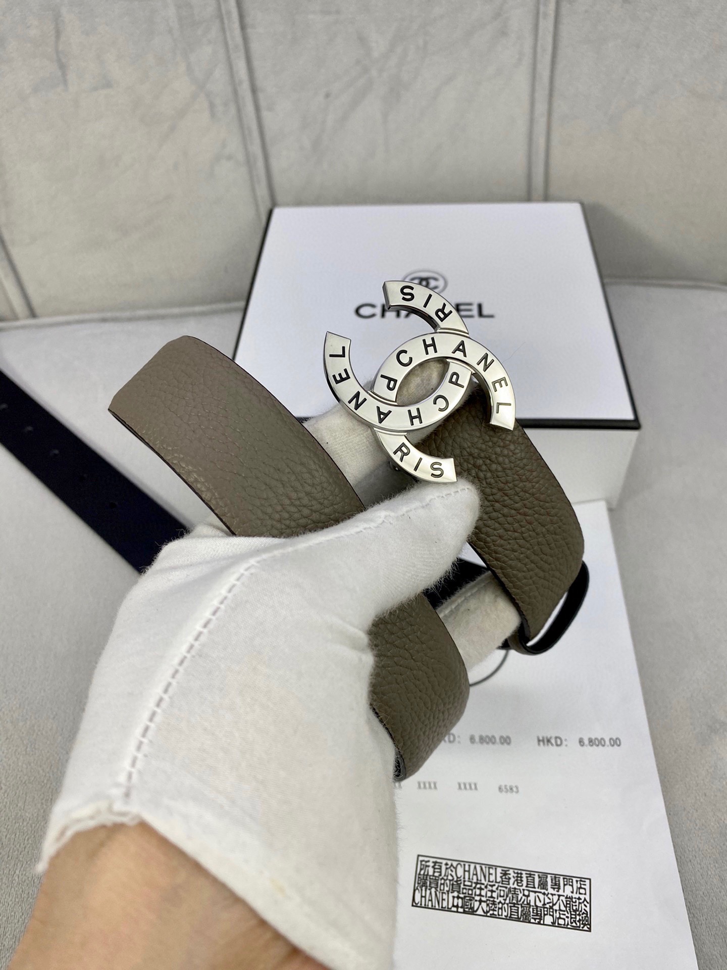 Chanel Leather Belts 1:1 Mirror Version