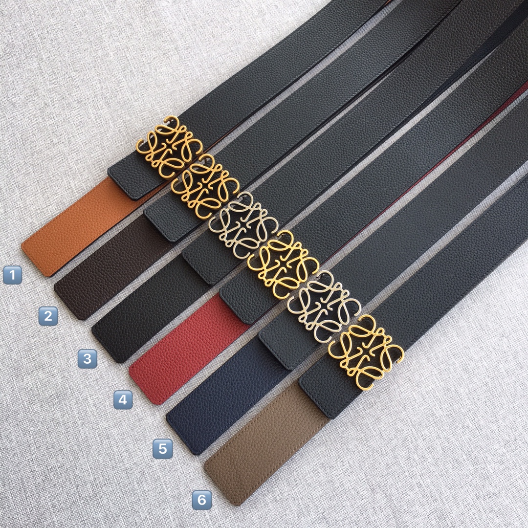 Loewe Leather Belts 1:1 Mirror Version