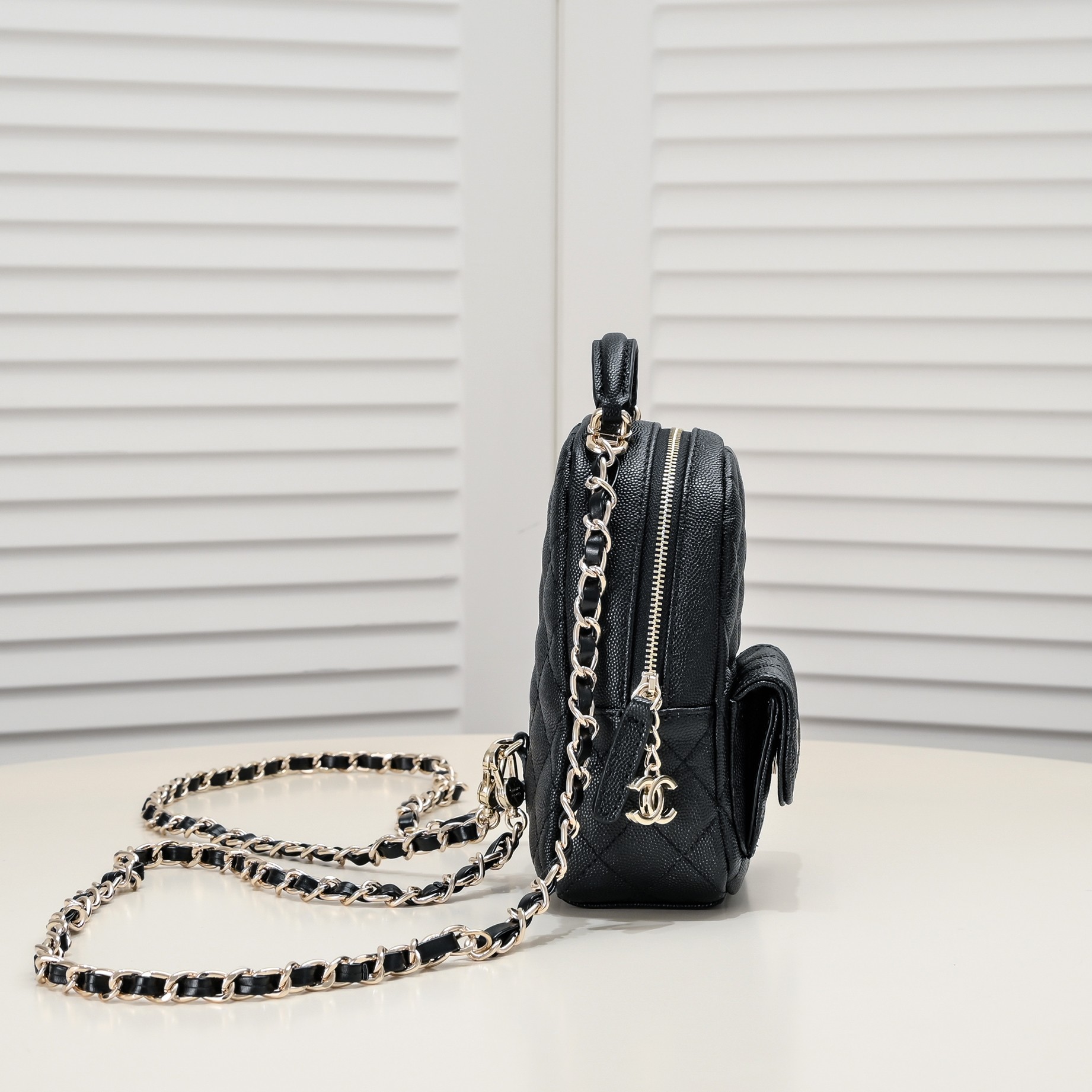 Chanel 24C Mini Small School Bag Backpack Bag Handbag