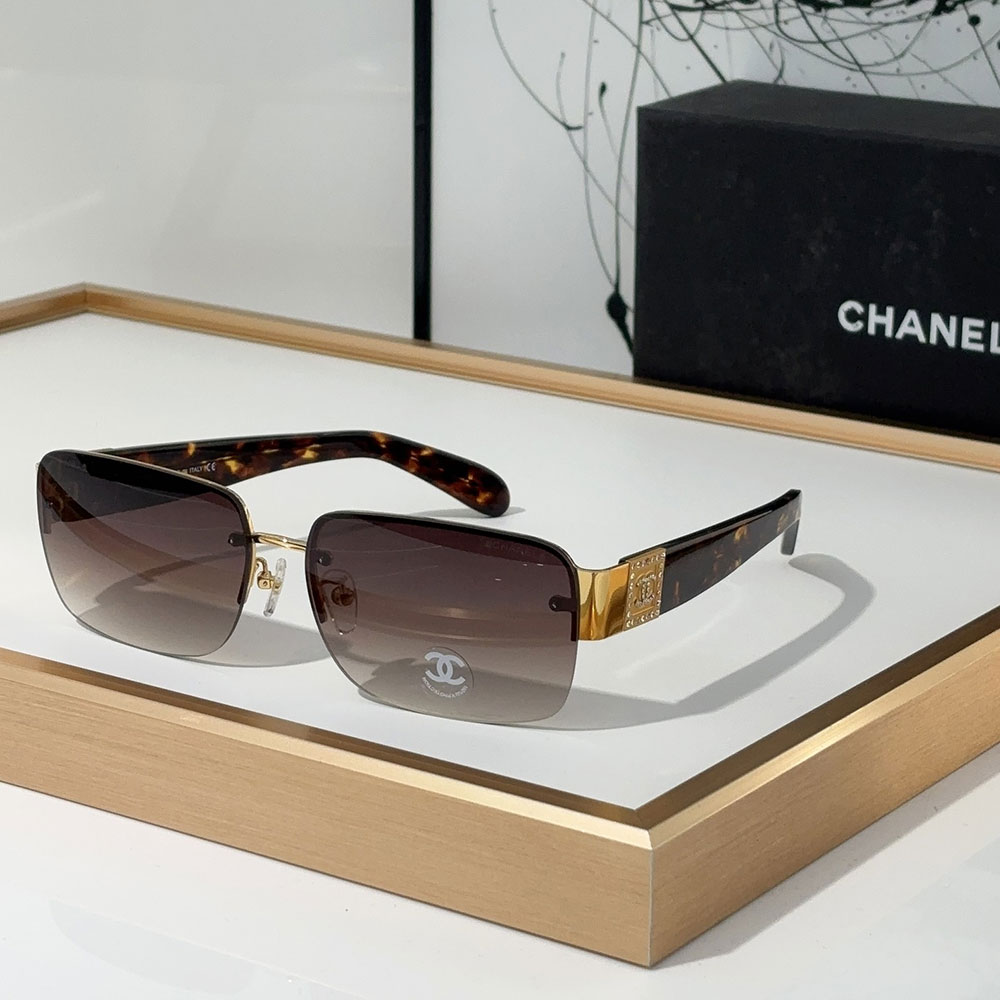 Chanel  Half frame Sunglasses Top quality （Replica）