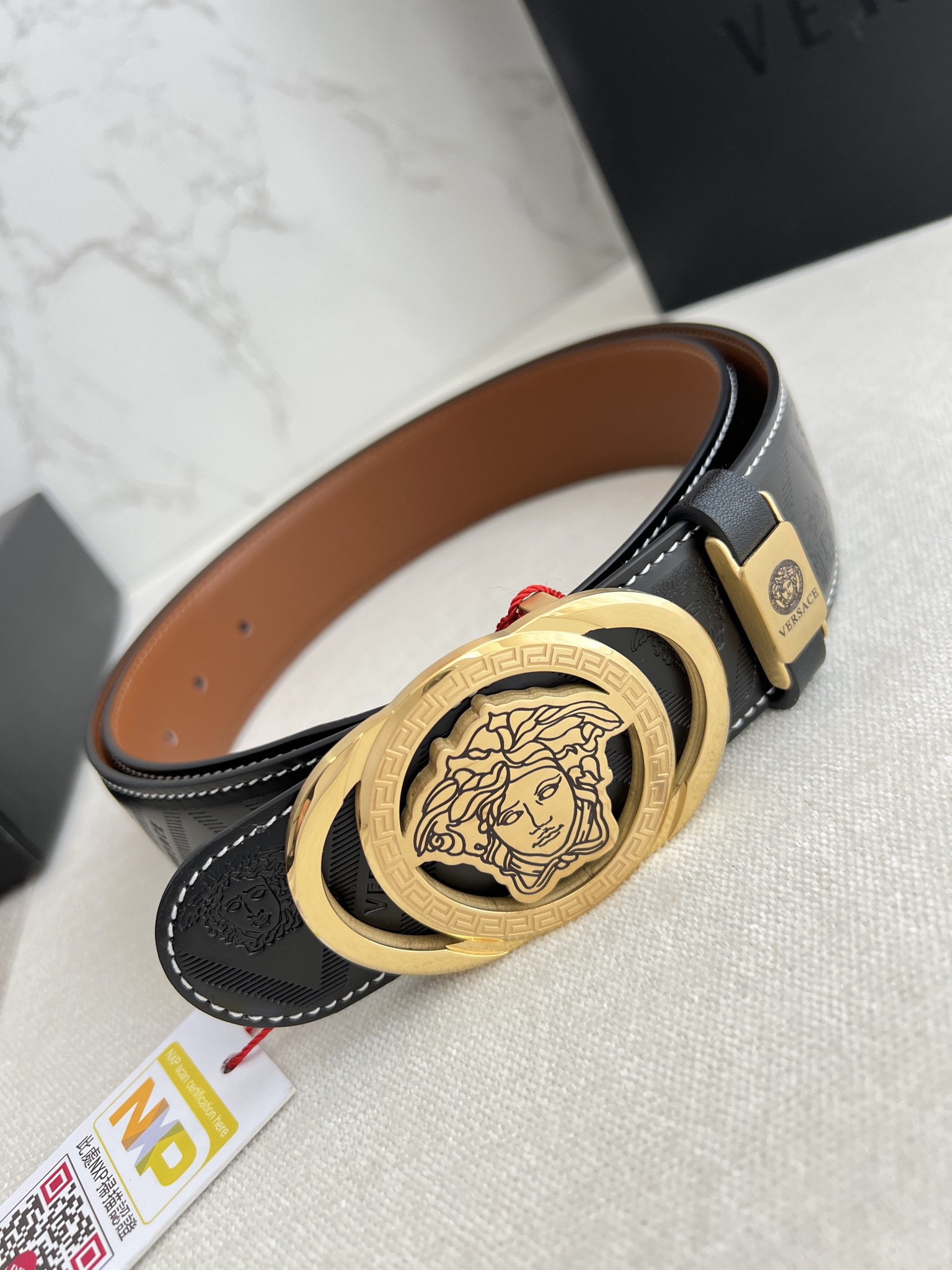 Versace Leather Belts 1:1 Mirror Version