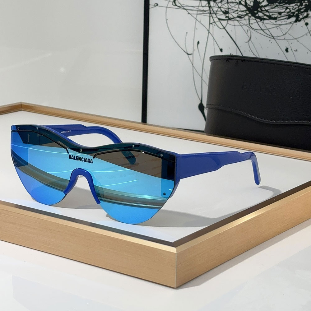 Balenciaga Mirror Logo  Sunglasses Top quality （Replica）