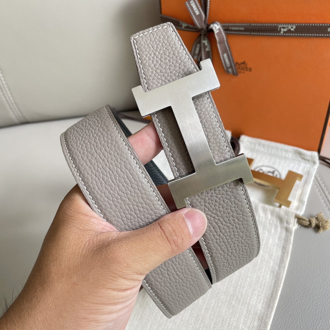 Hermes Leather Belts 1:1 Mirror Version