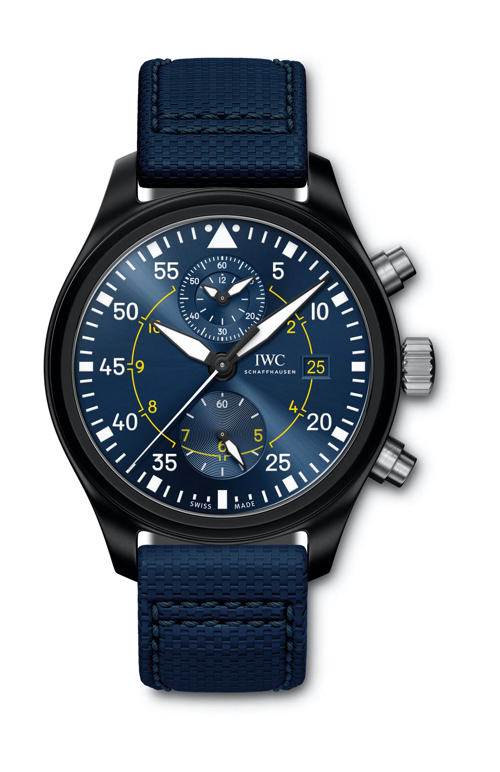 Pilots watch chronograph edition blue angels iw389008