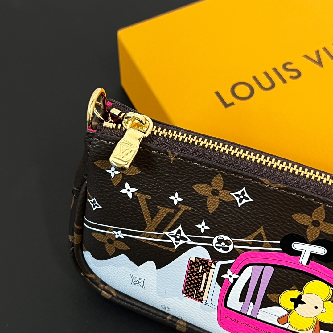 Louis Vuitton Multi Pochette Accessories Mini Bag Purse