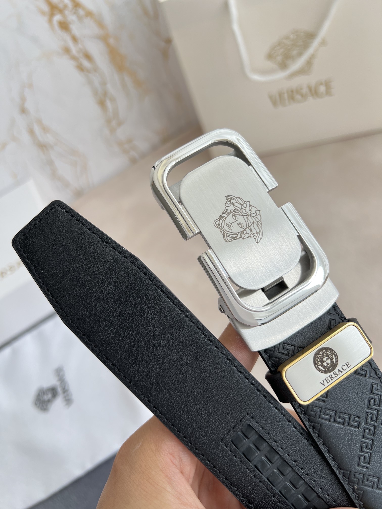 Versace Leather Belts 1:1 Mirror Version