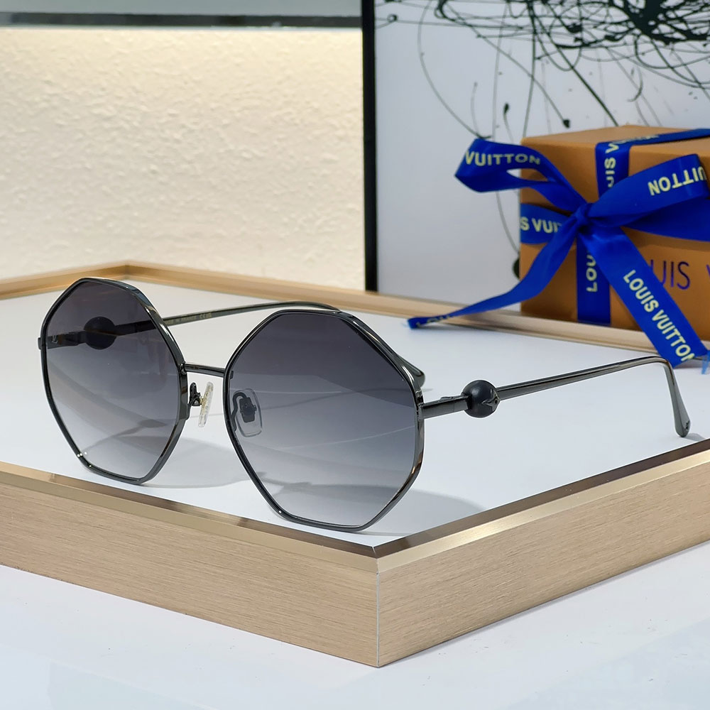 Louis Vuitton LV  Lrregular Shape Fashion Sunglasses  Top quality （Replica）
