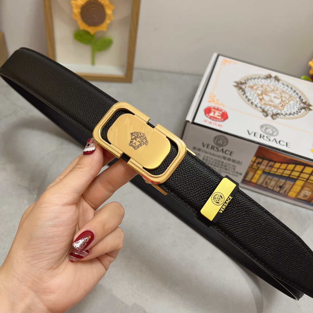 Versace Leather Belts 1:1 Mirror Version