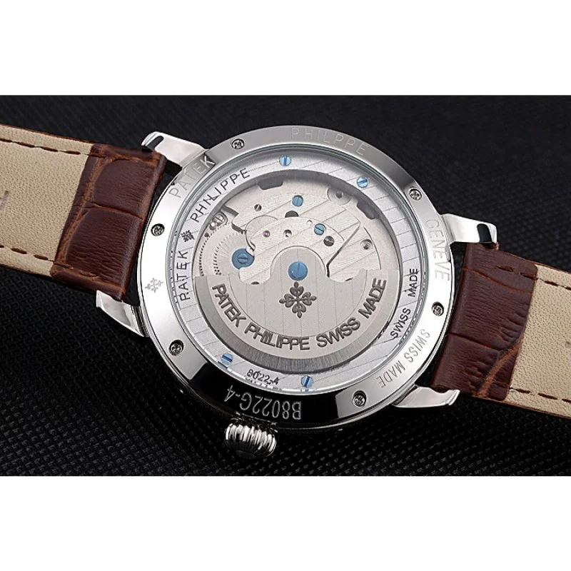 Day Date Tourbillon Dial White 45 mm, Stainless Steel