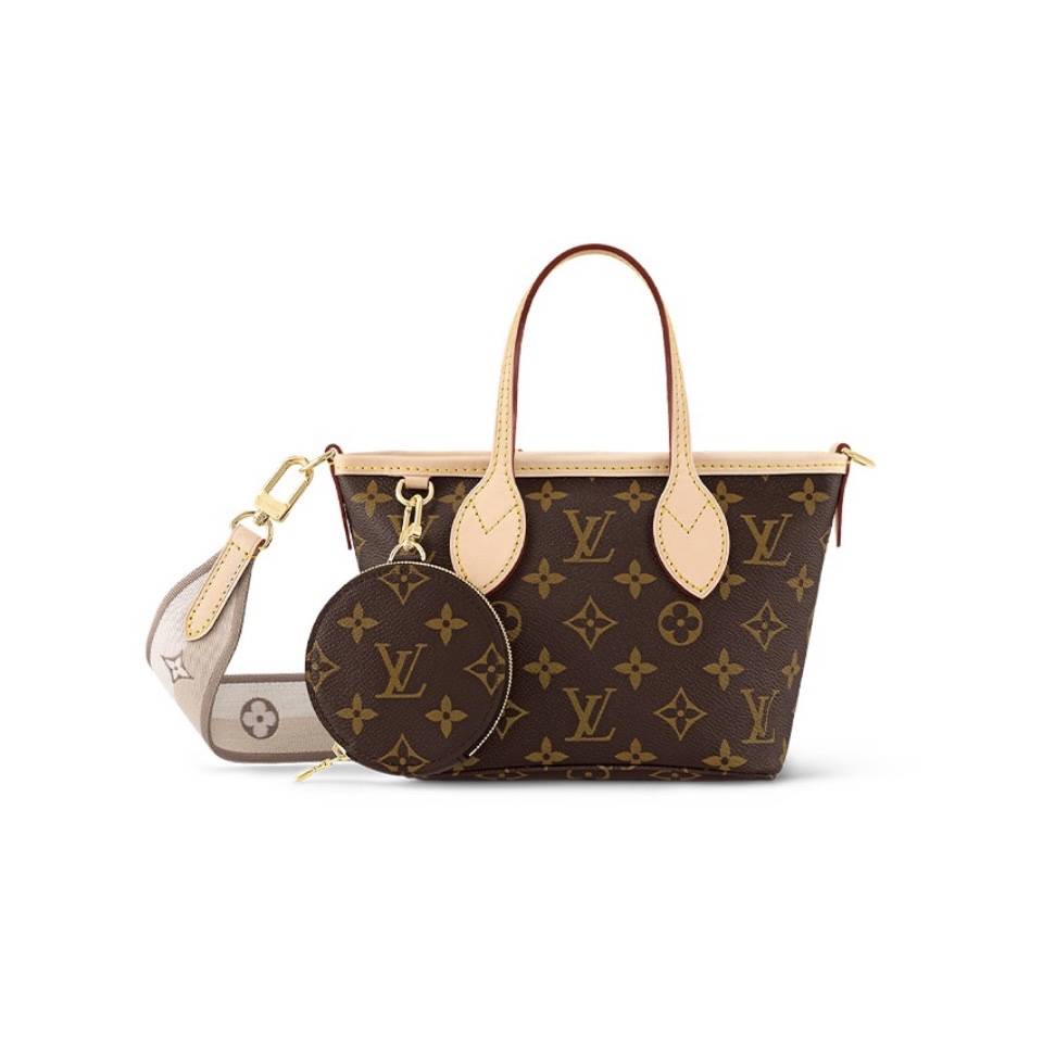 Louis Vuitton LV Neverfull BB Tote Shoulder Bag M46705(Replica)