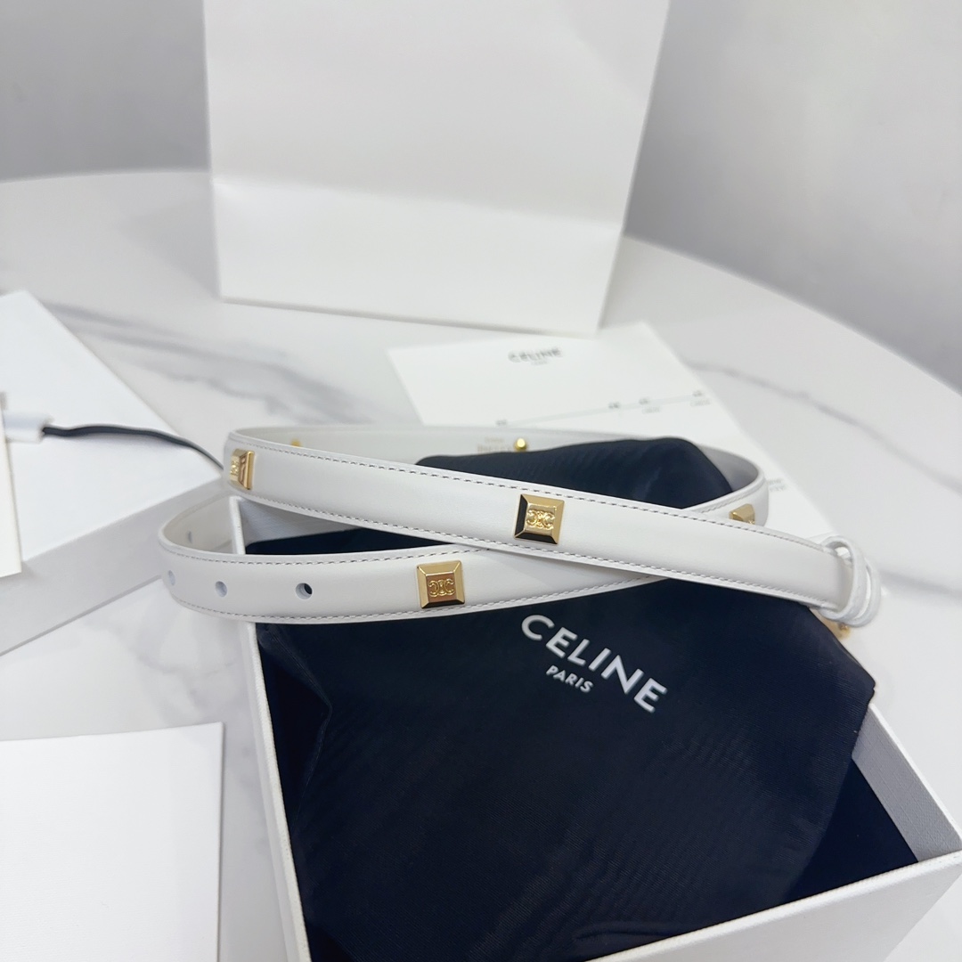 Celine Leather Belts 1:1 Mirror Version