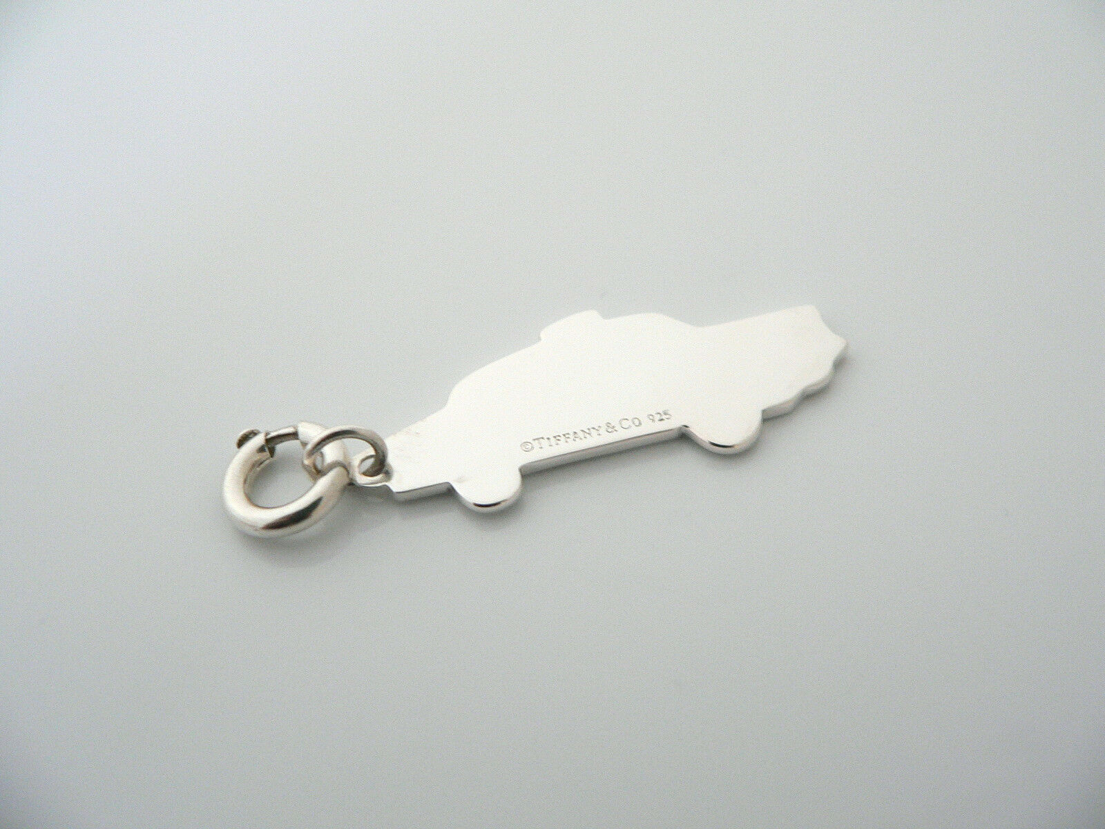 Tiffany & Co Silver Taxi Taxicab Charm Pendant Clasp 4 Necklace Bracelet Gift