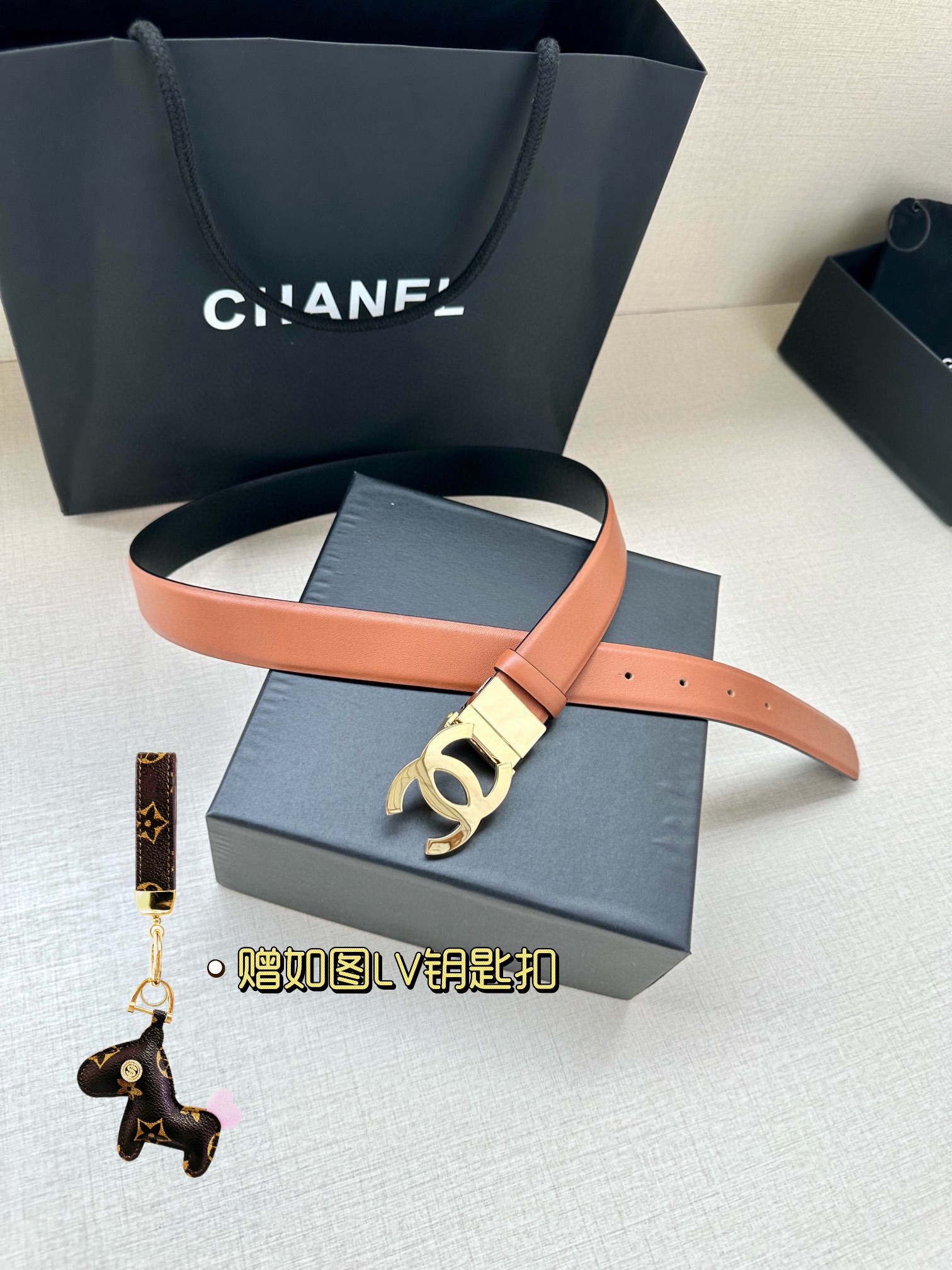 Chanel Leather Belts 1:1 Mirror Version