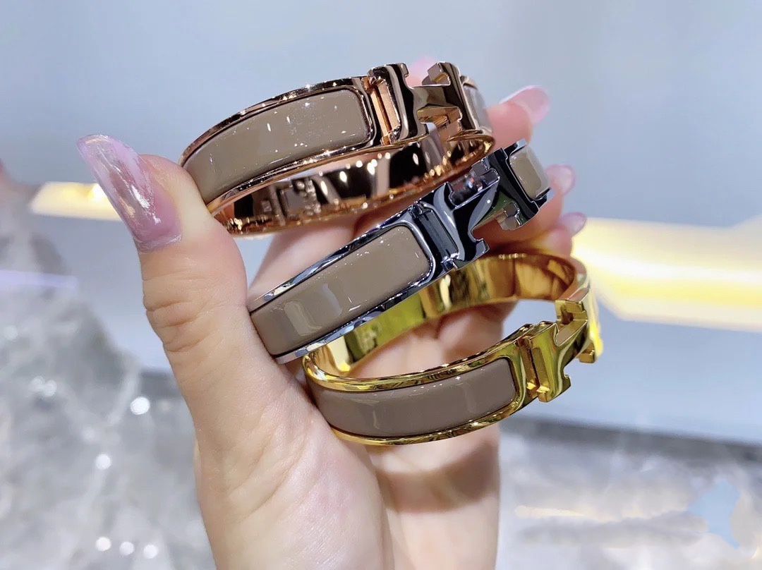 Hermès Clic H bracelet, Three colors