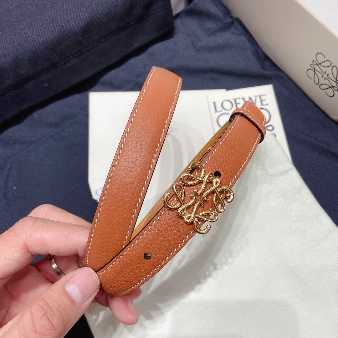 Loewe Leather Belts 1:1 Mirror Version