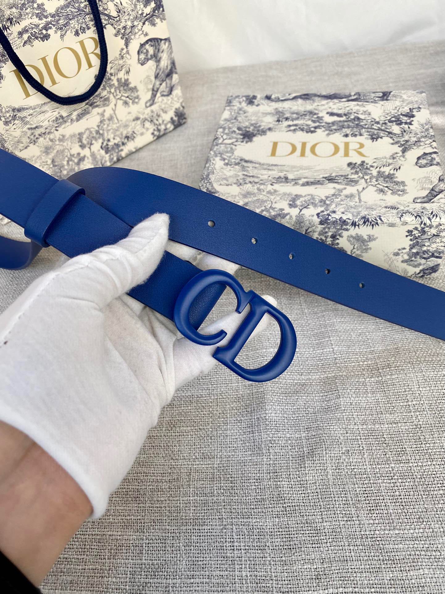 Dior Leather Belts 1:1 Mirror Version