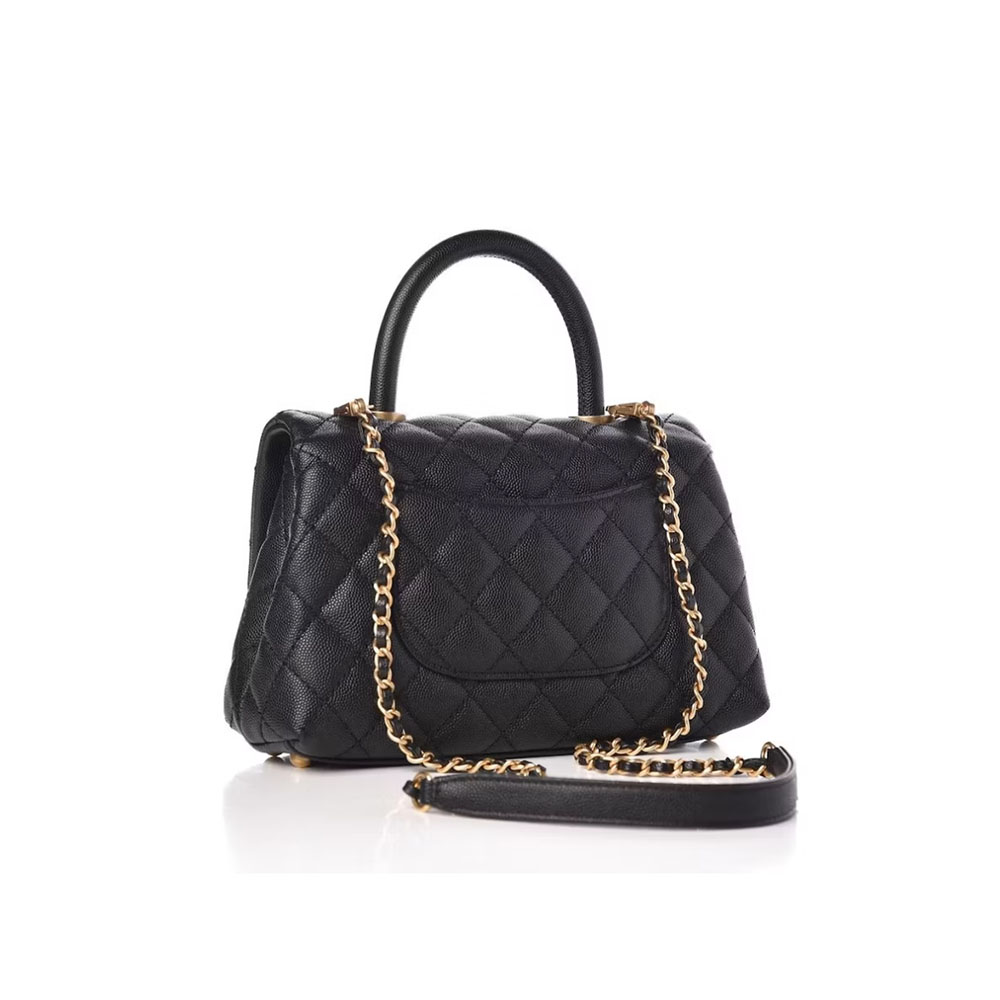 Chanel Coco Handle  Bag Small Shoulder Bag  (Replica)