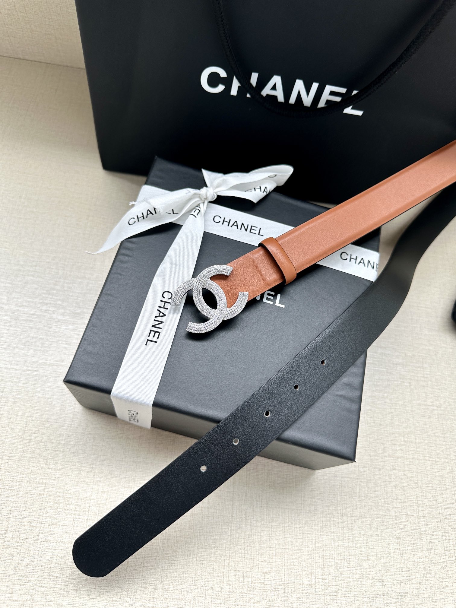 Chanel Leather Belts 1:1 Mirror Version