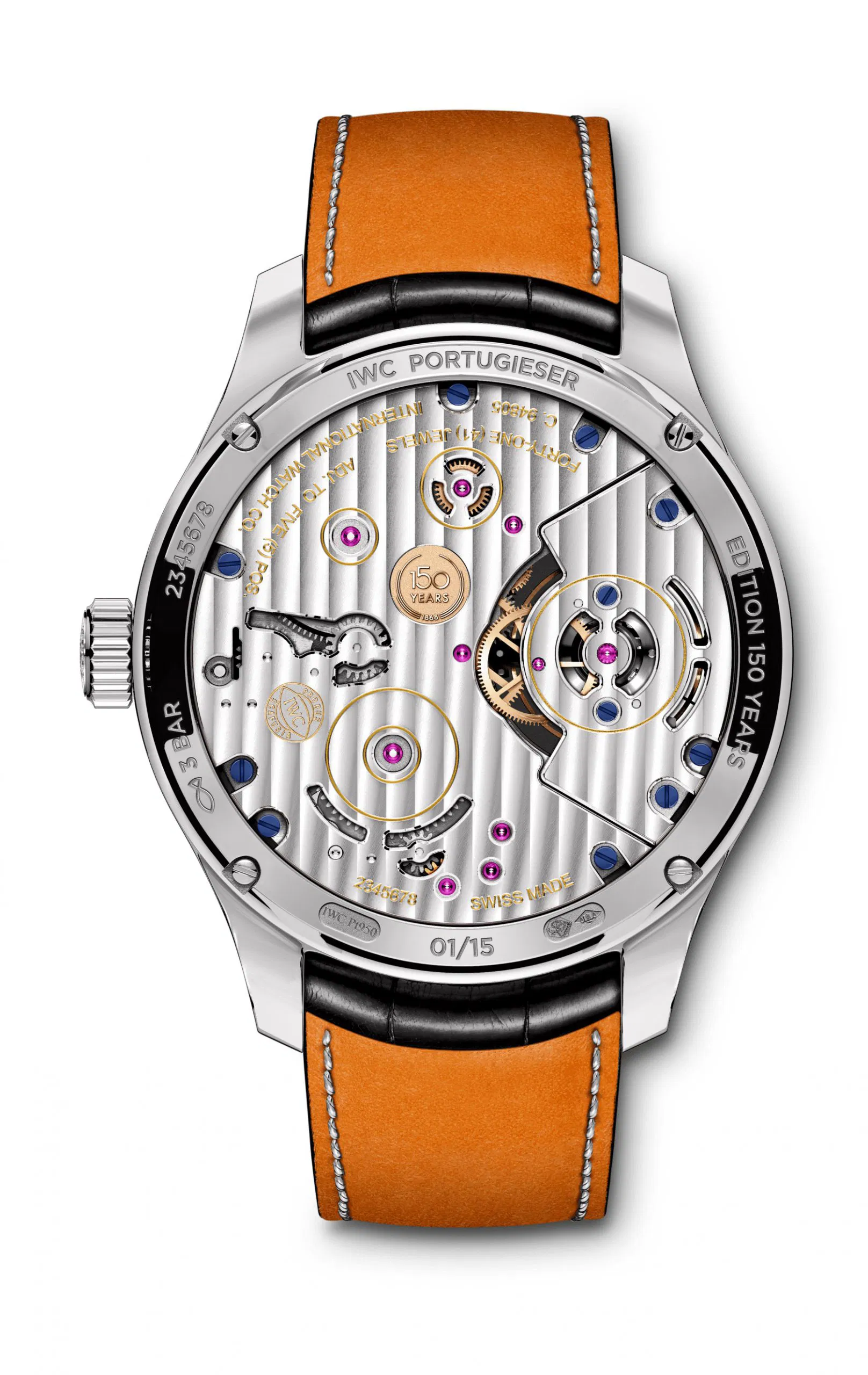 Portugieser constant force tourbillon edition 150 years iw590202