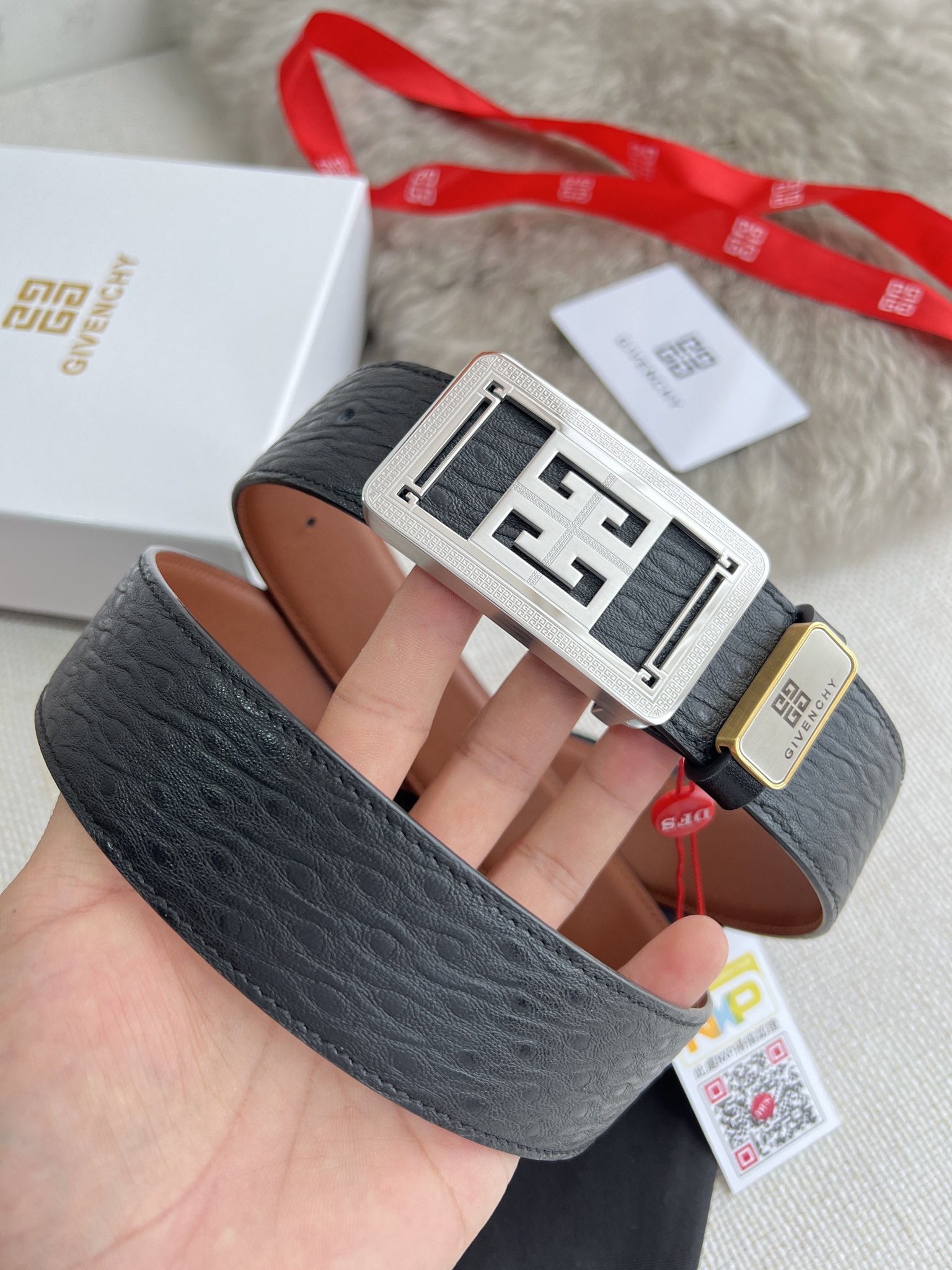 Givenchy Leather Belts 1:1 Mirror Version