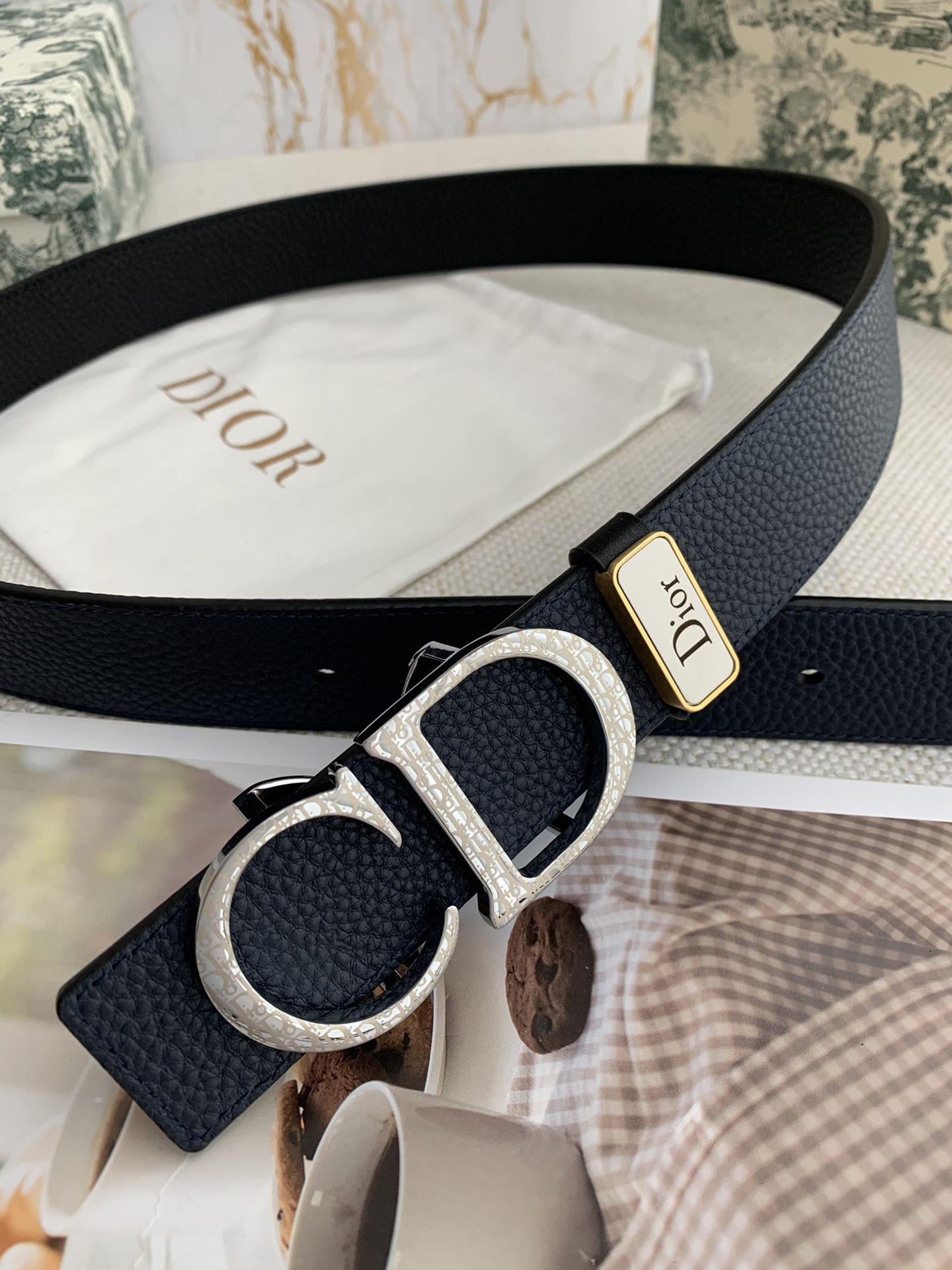 Dior Leather Belts 1:1 Mirror Version