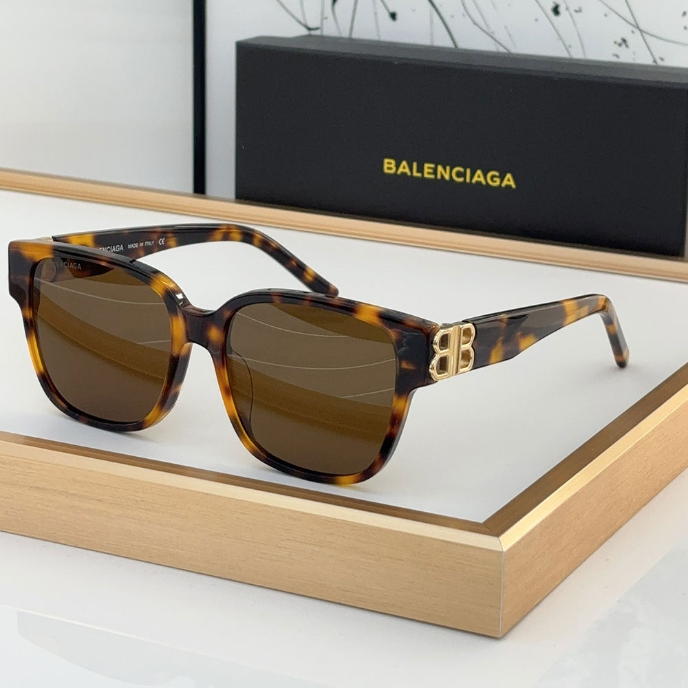 Balenciaga Retro trend Plate Frame sunglasses Top quality （Replica）