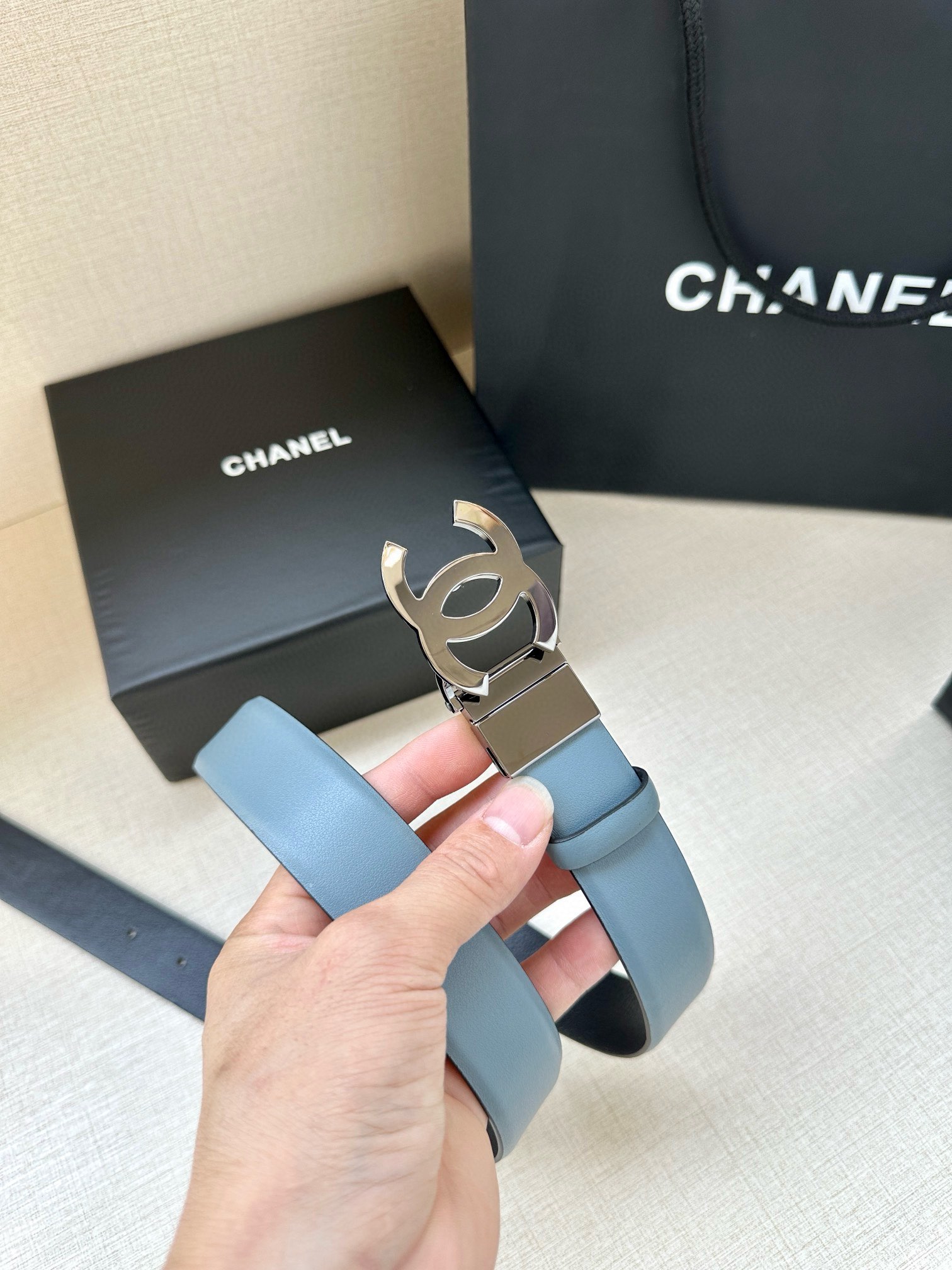 Chanel Leather Belts 1:1 Mirror Version