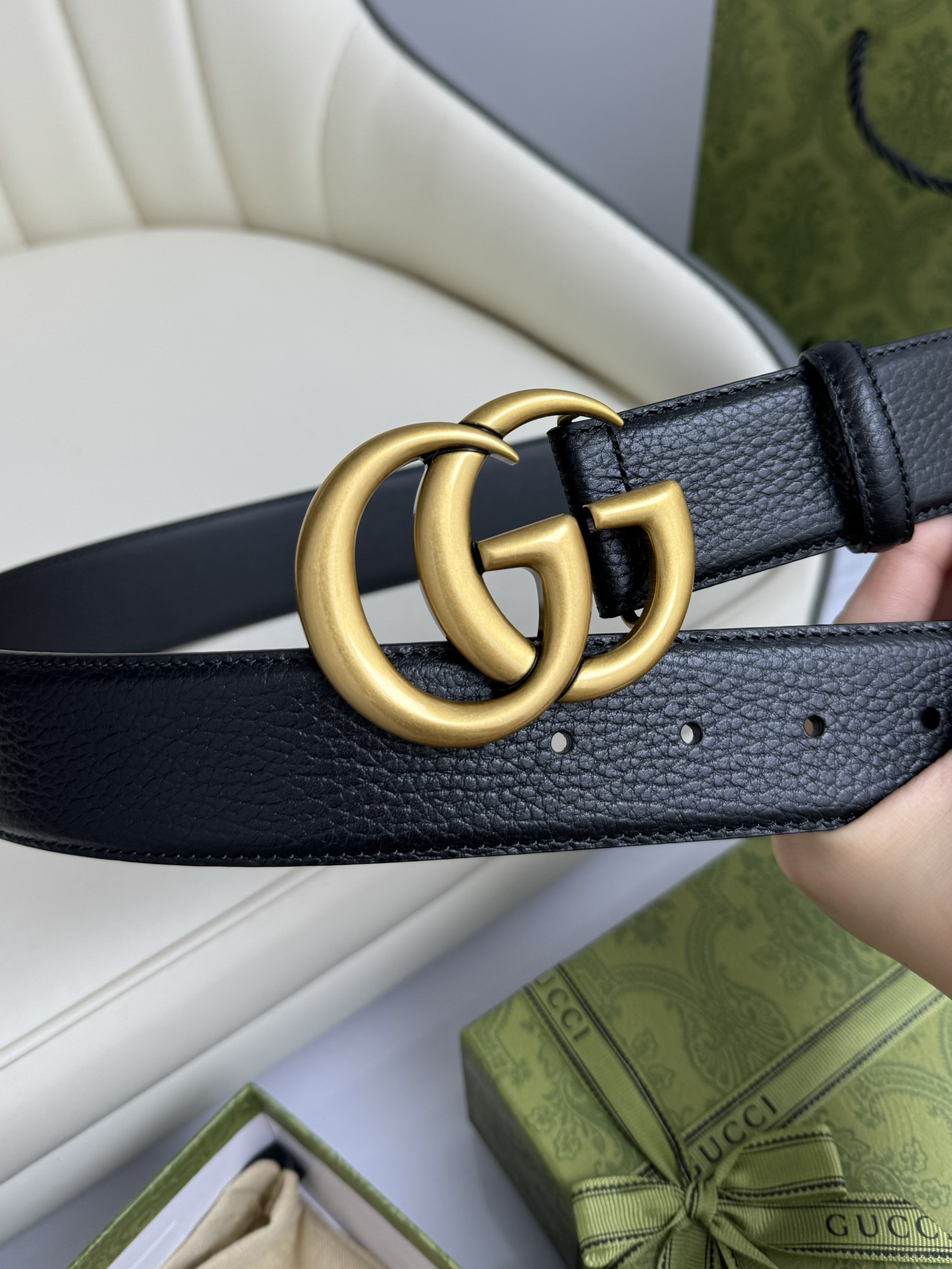 Gucci Leather Belts 1:1 Mirror Version