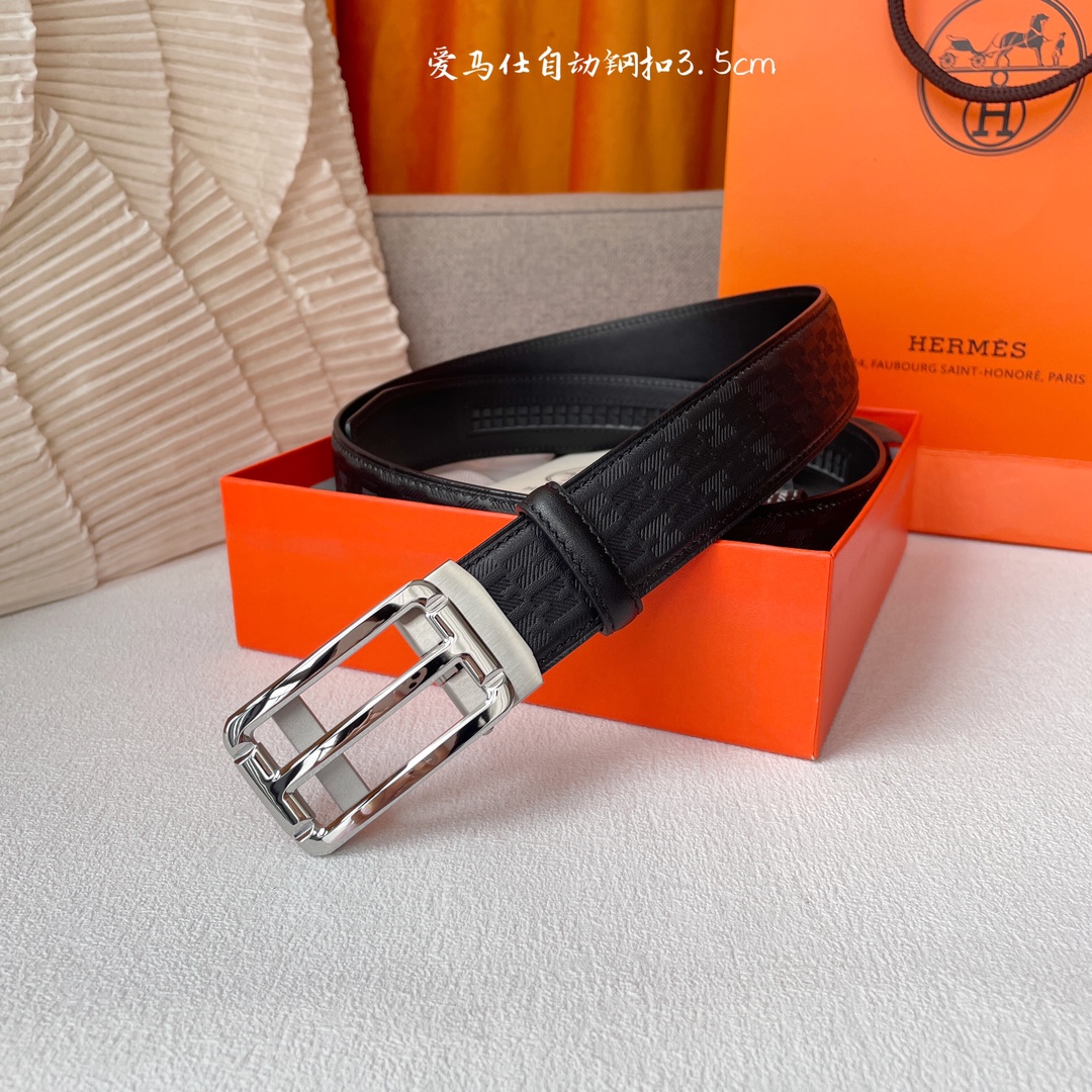 Hermes Leather Belts 1:1 Mirror Version