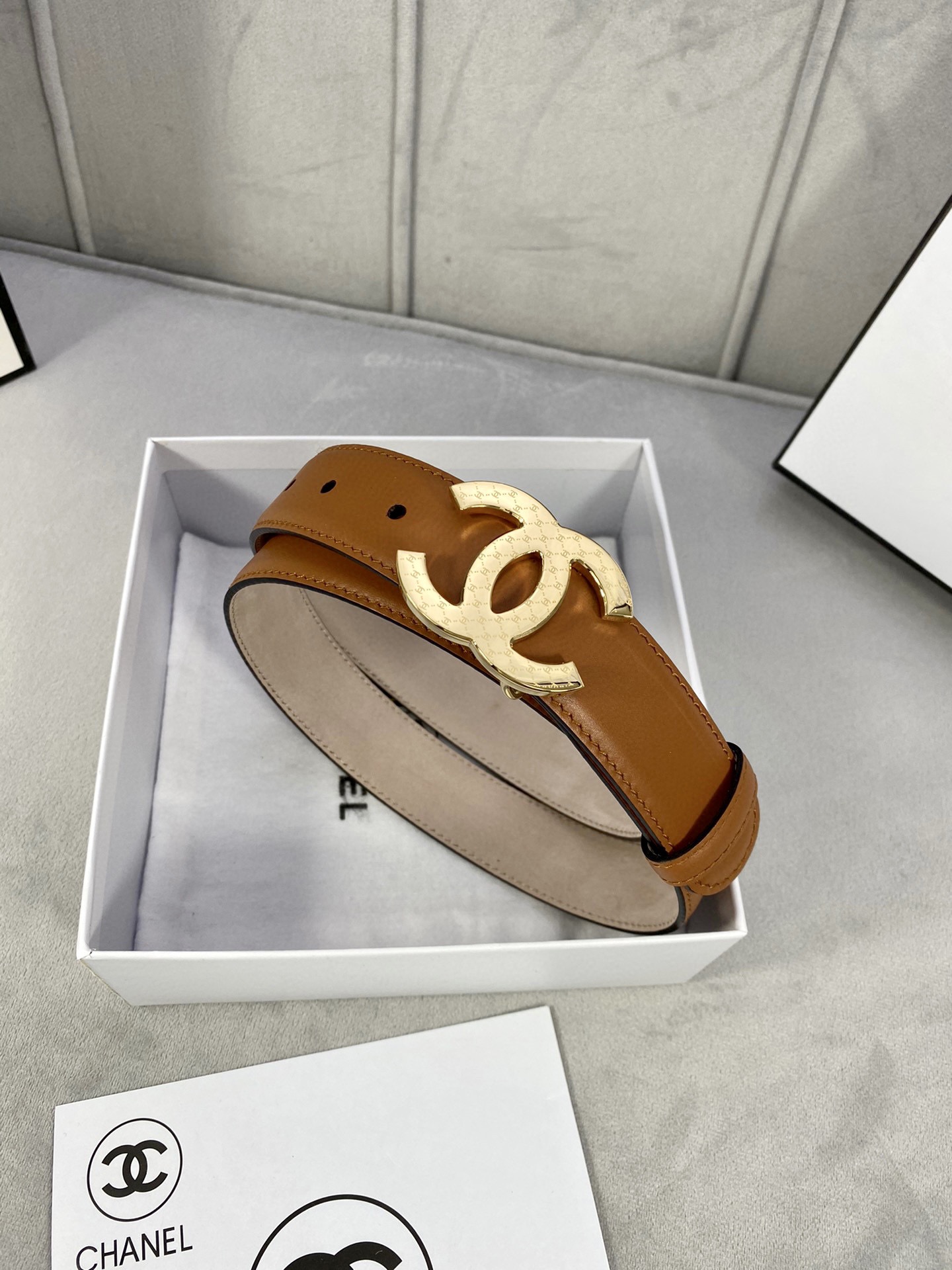 Chanel Leather Belts 1:1 Mirror Version