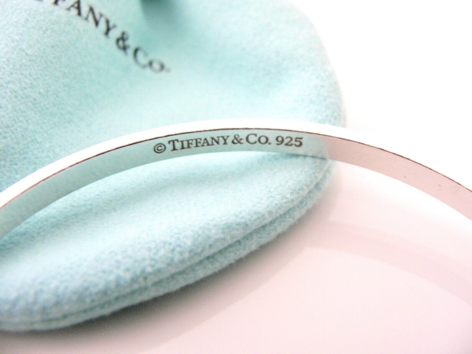 Tiffany & Co Let Me Count the Ways Bracelet Bangle Pouch Gift Love Art T and Co