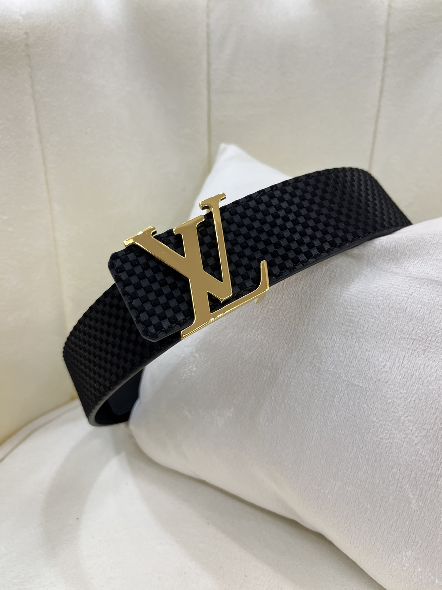 Louis Vuitton LV Leather Belts 1:1 Mirror Version